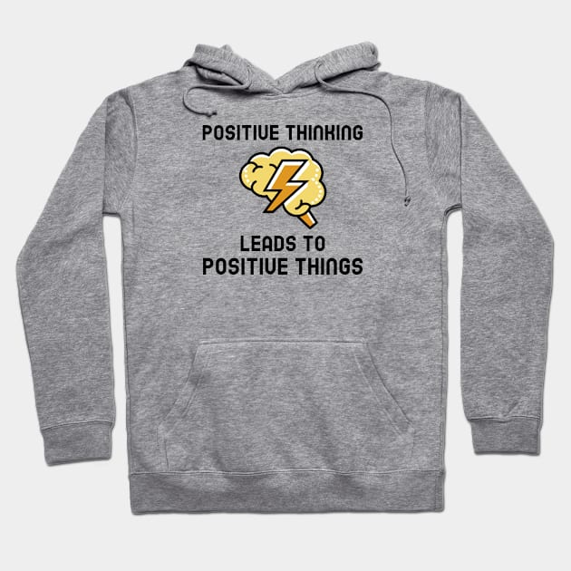 Positive Thinking Hoodie by Jitesh Kundra